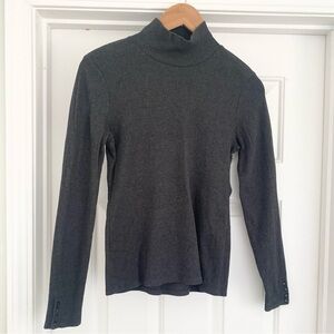 Sezane Felix Jumper Charcoal Gray Size Medium